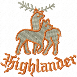 Gazelle Embroidery Design 6